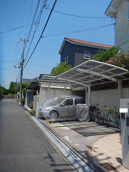 車両カバー装着
